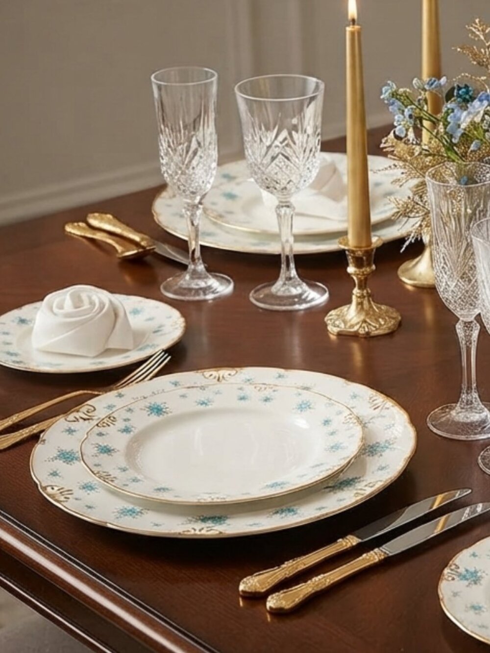 Royal Crown Derby Kensington A1216 ( 2 Dinner 10" Plates) 1959
